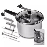 Whirley Pop Stainless Steel Platinum Series Popcorn Popper and Snack Maker