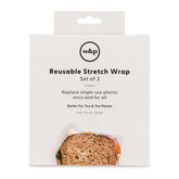 W&P Reusable Stretch Wraps 3-Piece Set