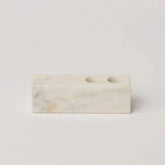 Powered by People Marble Candle Holder
