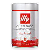 illy Ground Moka Coffee Classico, Medium Roast