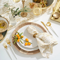 Sur La Table Gold Rimmed Salad Plate