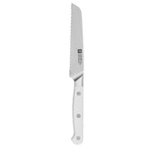 Zwilling J.A. Henckels Pro Le Blanc Serrated Utility Knife, 5"