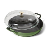 Staub Heritage All-Day Pan with Domed Glass Lid, 3.5 qt.