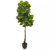 Nearly Natural Real Touch Fiddle Leaf Silk Tree