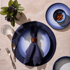 Sur La Table Lucent Reactive Glaze Dinner Plate
