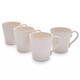 Sur La Table Pearl Stoneware Coffee Mugs, Set of 4