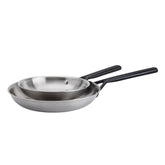 Zwilling Milano Stainless Steel Set of 2 Skillets, 8" & 10"