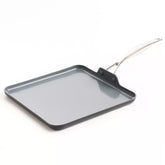GreenPan Valencia Pro Ceramic Nonstick Square Griddle, 11"
