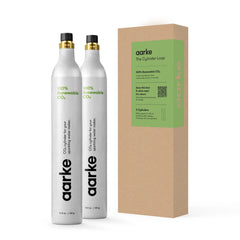 Aarke 2-Piece CO2 Cylinder Set