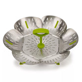 Joseph Joseph Bloom Steel Folding Steamer Basket