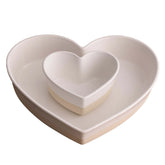 Mason Cash Rustic Charm Heart Dishes, Set of 2
