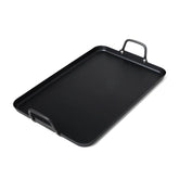 Sur La Table Carbon Steel Double Burner Griddle, 17" x 11"