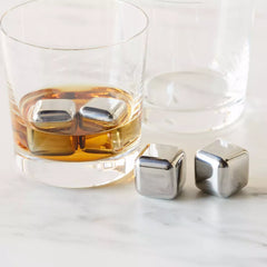 Sur La Table Stainless Steel Chilling Cubes, Set of 4