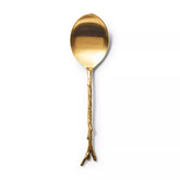 Sur La Table Gold Twig Serving Spoon