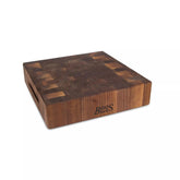 John Boos Walnut End-Grain Reversible Square Chopping Block, 12" x 12" x 3"