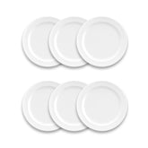 Tar Hong Edge Melamine Salad Plates, Set of 6