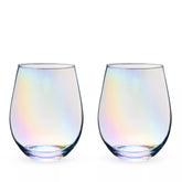 Twine Living Co. Luster Stemless Glasses, Set of 2