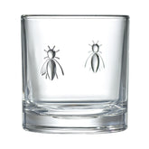 La Rochère Abeille Bee Whiskey Tumblers, Set of 4