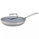 Zwilling Clad CFX Ceramic Nonstick Skillet with Lid, 9.5"