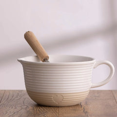 Mason Cash Rustic Charm Batter Bowl, 2.15 qt.