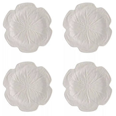Bordallo Pinheiro Cabbage Beige Dinner Plates, Set of 4