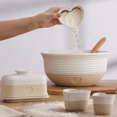 Mason Cash Rustic Charm Mixing Bowl, 3.65 qt.