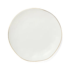 Sur La Table Gold Rimmed Dinner Plate