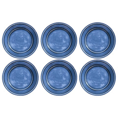 Tar Hong Madison Melamine Dinner Plates, Set of 6