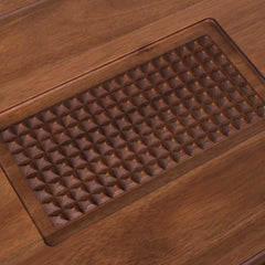 Viking Acacia Wood 20"x14" Carving Board with Handles