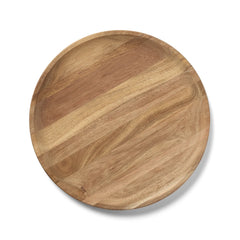 Sur La Table Light Acacia Wood Charger