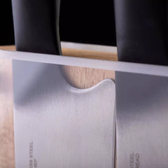 Schmidt Brothers Cutlery Acacia Downtown Knife Block